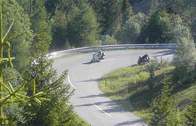 Motorradfahren im Bayerischen Wald (Dad Motorradfahren im Bayerischen Wald wird zu einem unvergesslichen Erlebnis.)